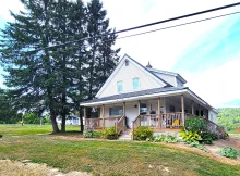 This picturesque waterfront lot is perched on the banks of the Saint John River spanning 3.6 acres. $125,000