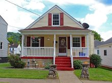 Circa 1948 Affordable Home in Wheeling, WV $95K