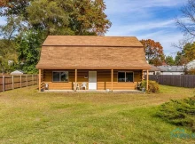 Discover this charming log cabin, a rare find in the heart of the city. $120,000