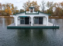 Own a Piece of Presque Isle History: Rare Houseboat on Horseshoe Pond $269,900